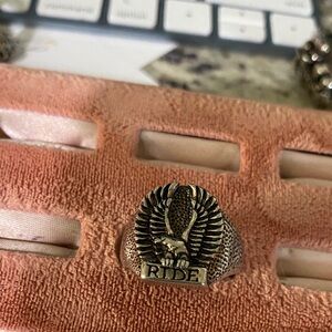 Silver Eagle Ring